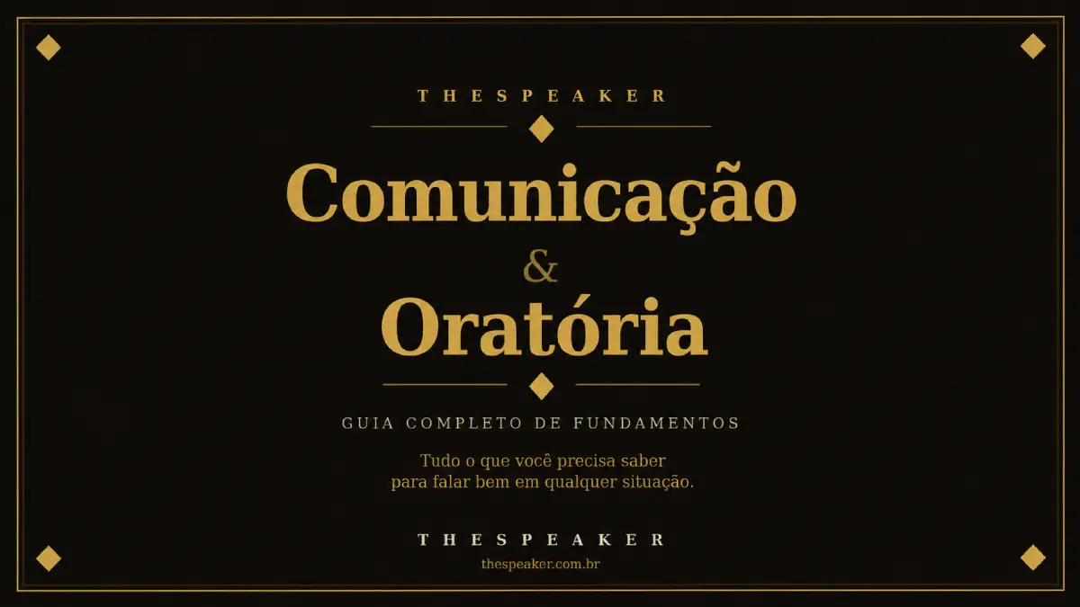 E-book Comunicação & Oratória da The Speaker